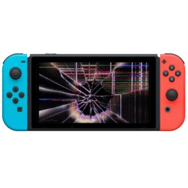 Ecran cassé nintendo swicth rennes geveze